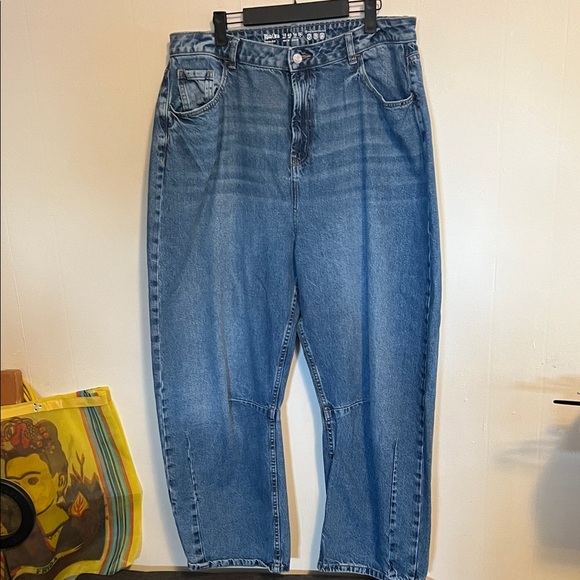 rita ora Denim - Barrel jeans, Classic Blue Women's Jeans